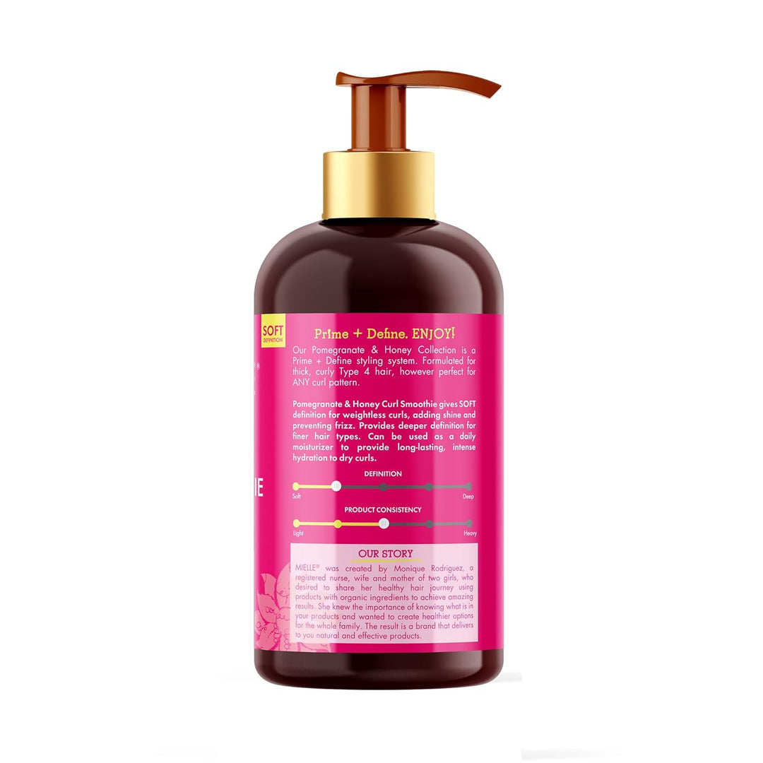 Mielle Pomegranate & Honey Curl Smoothie for Coily Hair 12oz