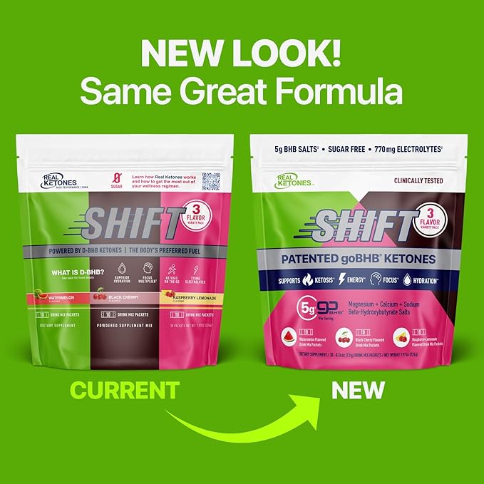 عبوات مسحوق شراب كيتونات خارجية BHB