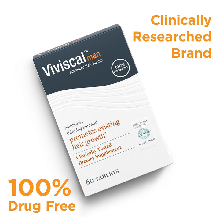 Viviscal Men Hair Growth Supplements for Men - 60 Tablets