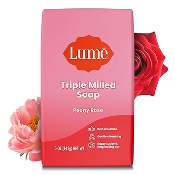 Lume Triple Milled Bar Soap, 5oz – Gentle Moisturizing Cleanser