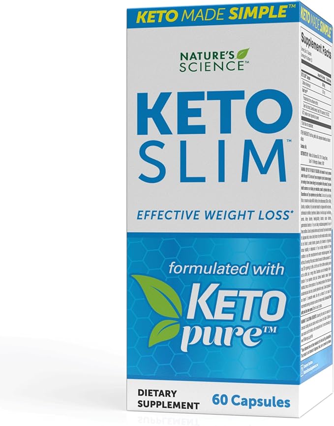 Nature’s Science Keto Slim Capsules | 60 Count | Keto-Inspired Daily Supplement