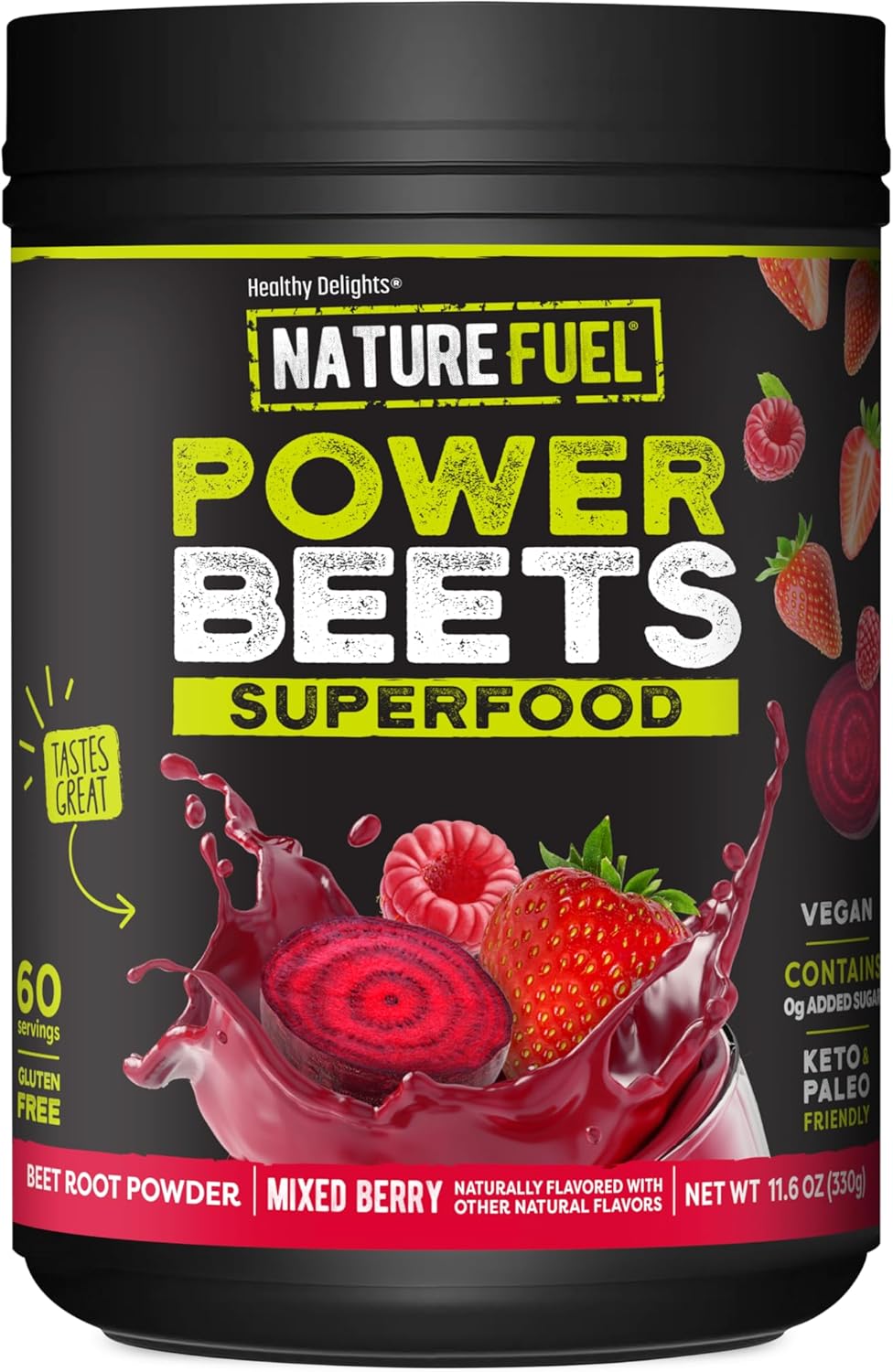 Nature Fuel Power Beets Powder Mixed Berry