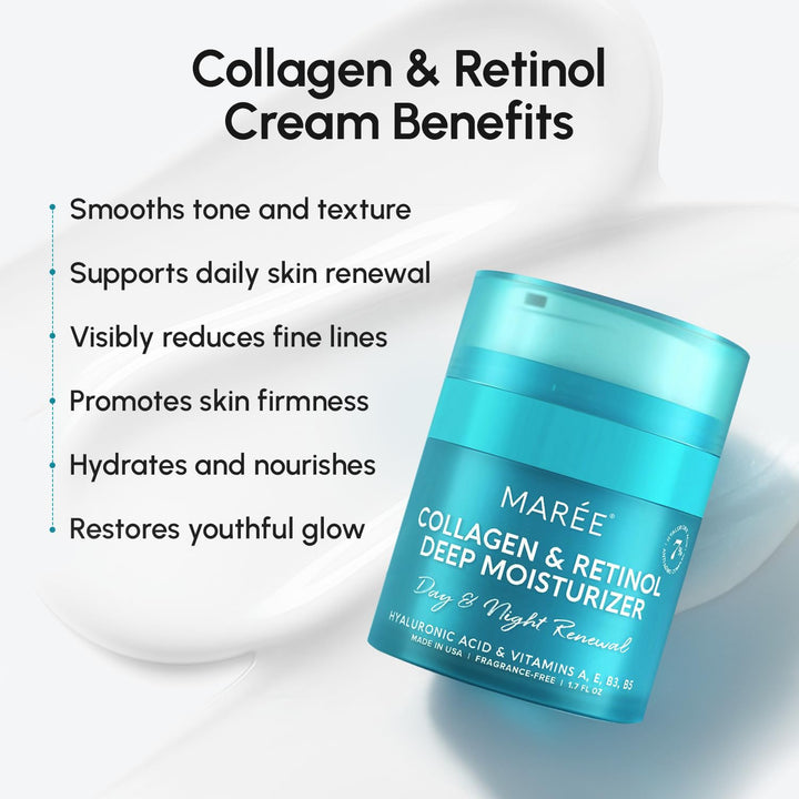 MAREE Retinol & Collagen Anti-Aging Face Moisturizer - 50ml
