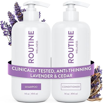 Routine Wellness Anti-Thinning Shampoo & Conditioner Set for Thinning Hair