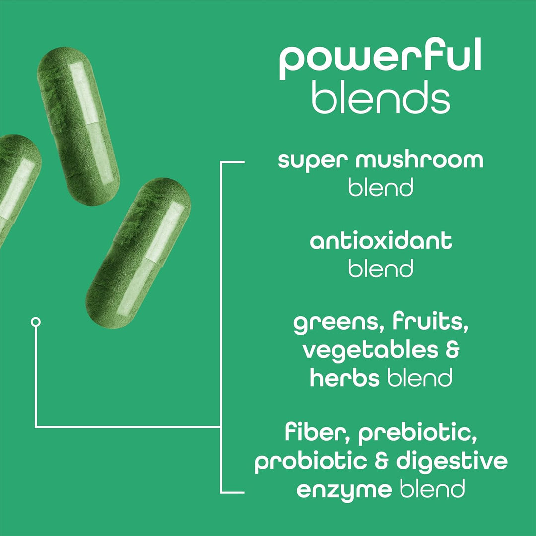 Zena Nutrition Organic Super Greens  | 70+ Fruit & Veggie Superfoods
