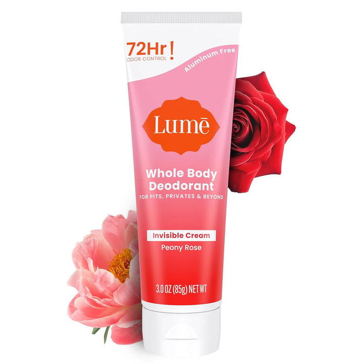 Lume Aluminum-Free Whole Body Deodorant Cream - 72hr Odor Defense 3 oz