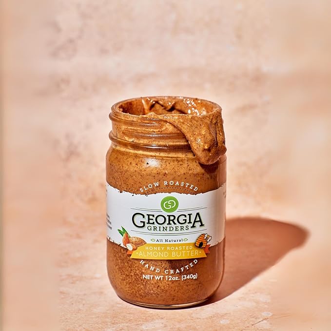 Georgia Grinders Honey Roasted Almond Butter , 340g , Natural & Kosher