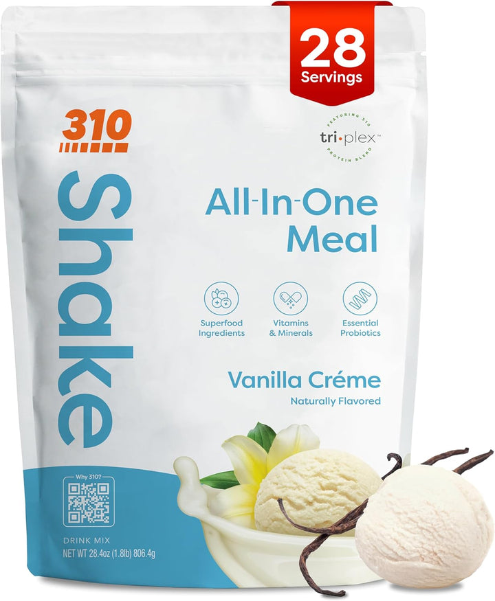 310 Nutrition All-In-One Vegan Meal Replacement Shake – High Protein, Low Carb, Keto & Paleo Friendly – Gluten-Free, Naturally Sweetened - 28 servings
