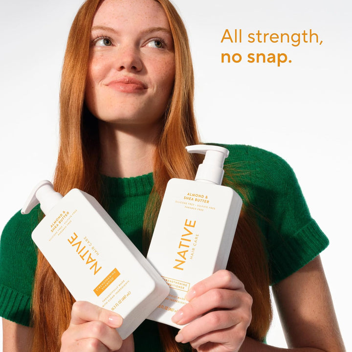 Native Shampoo & Conditioner Set – Almond & Shea Butter (2 × 16.5 fl oz)