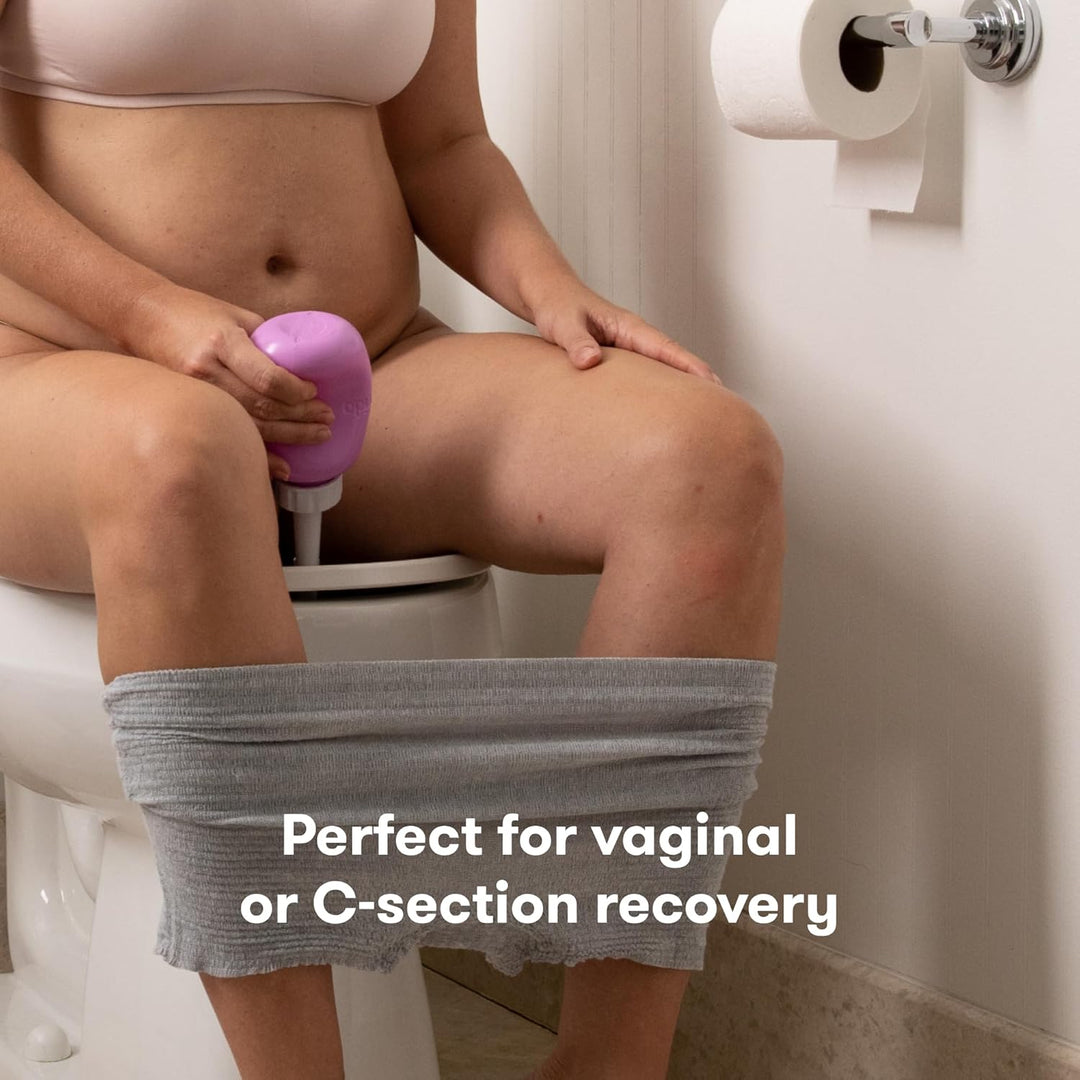 Frida Mom Upside Down Peri Bottle for Postpartum Care, Portable Bidet