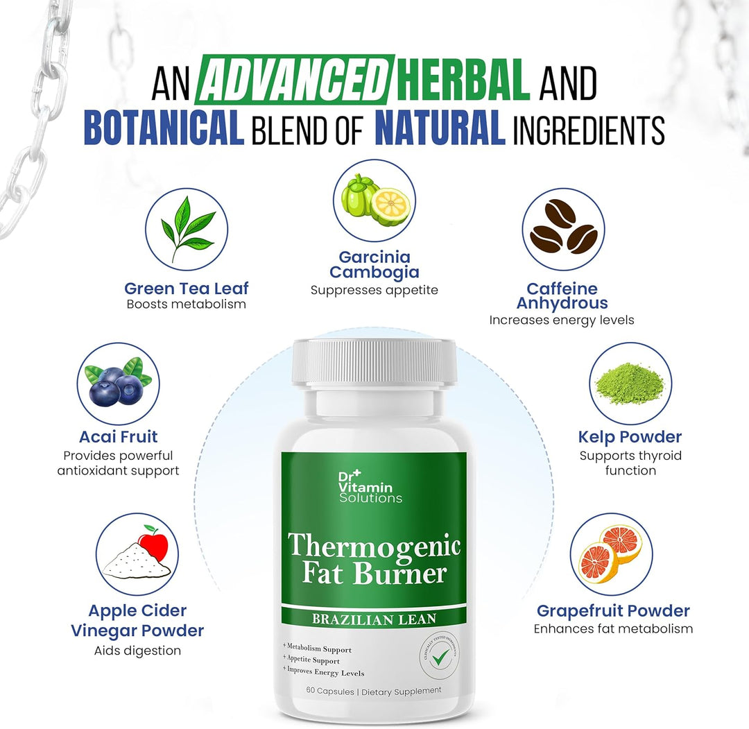 Thermogenic Supplement Brazilian Lean (60 Capsules)