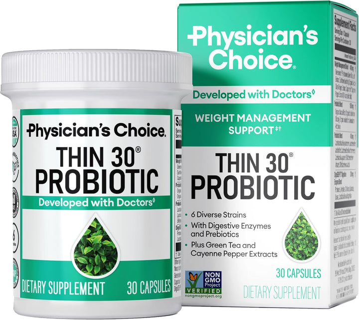 Physician’s CHOICE Probiotic Capsules with Probiotics & Green Tea