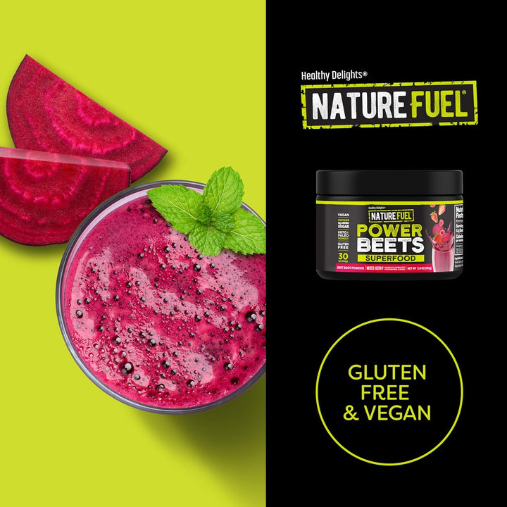 Nature Fuel Power Beets Powder Mixed Berry
