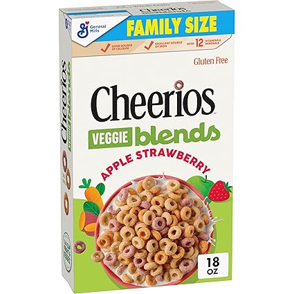 Cheerios Veggie Blends Breakfast Cereal | Gluten-Free