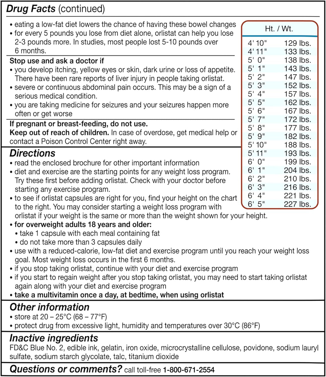 alli Orlistat 60mg Capsules Starter Pack – Weight Management Support, 60 Count
