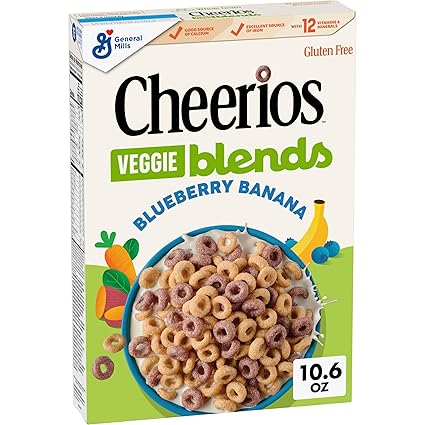 Cheerios Veggie Blends Breakfast Cereal | Gluten-Free