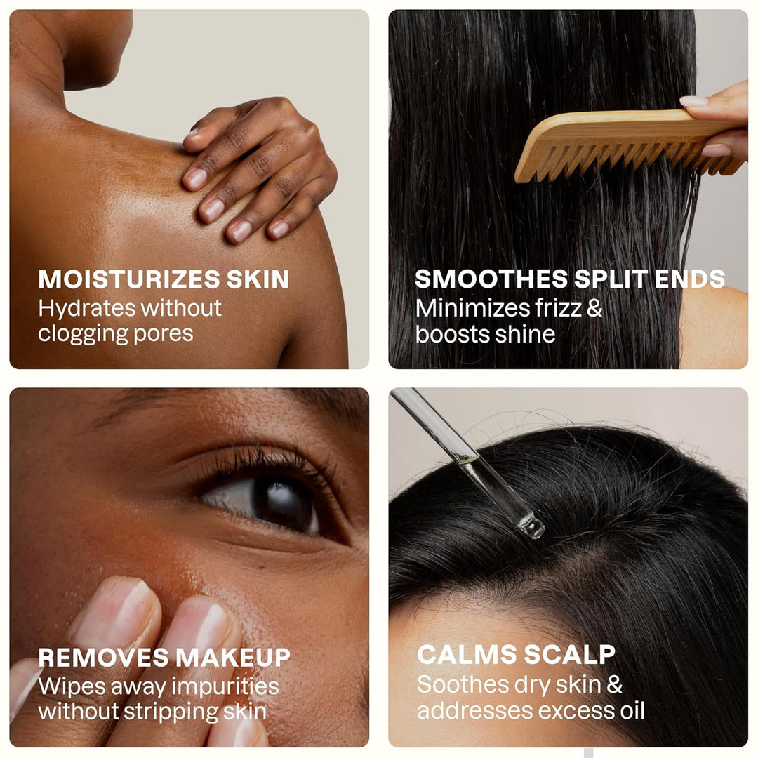 Cliganic Organic Jojoba Oil – Pure, Cold-Pressed & Hexane-Free for Hair & Skin