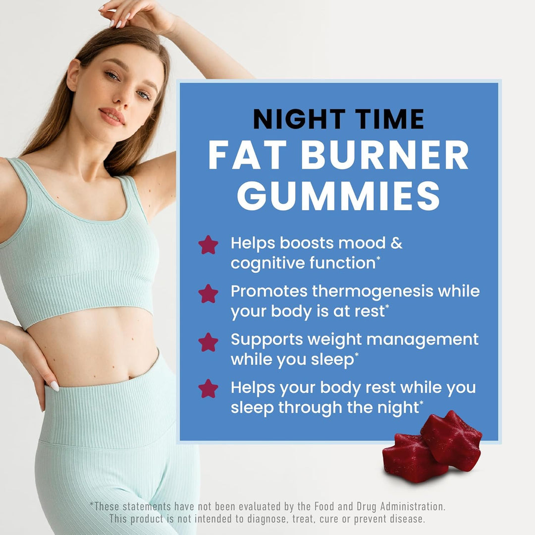 Night Time Wellness Gummies with Melatonin & Botanical Extracts