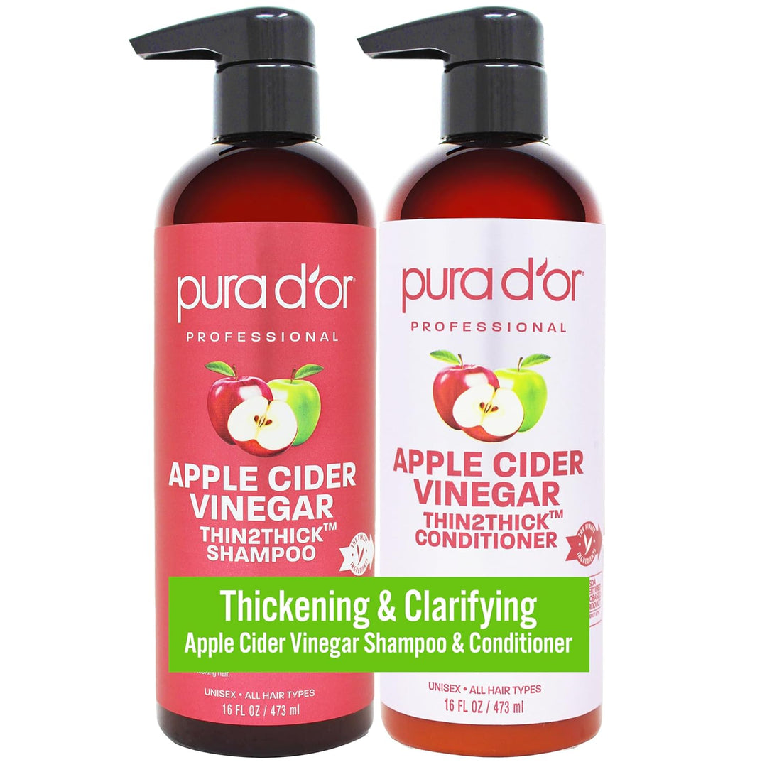 PURA D'OR Apple Cider Vinegar Thin2Thick