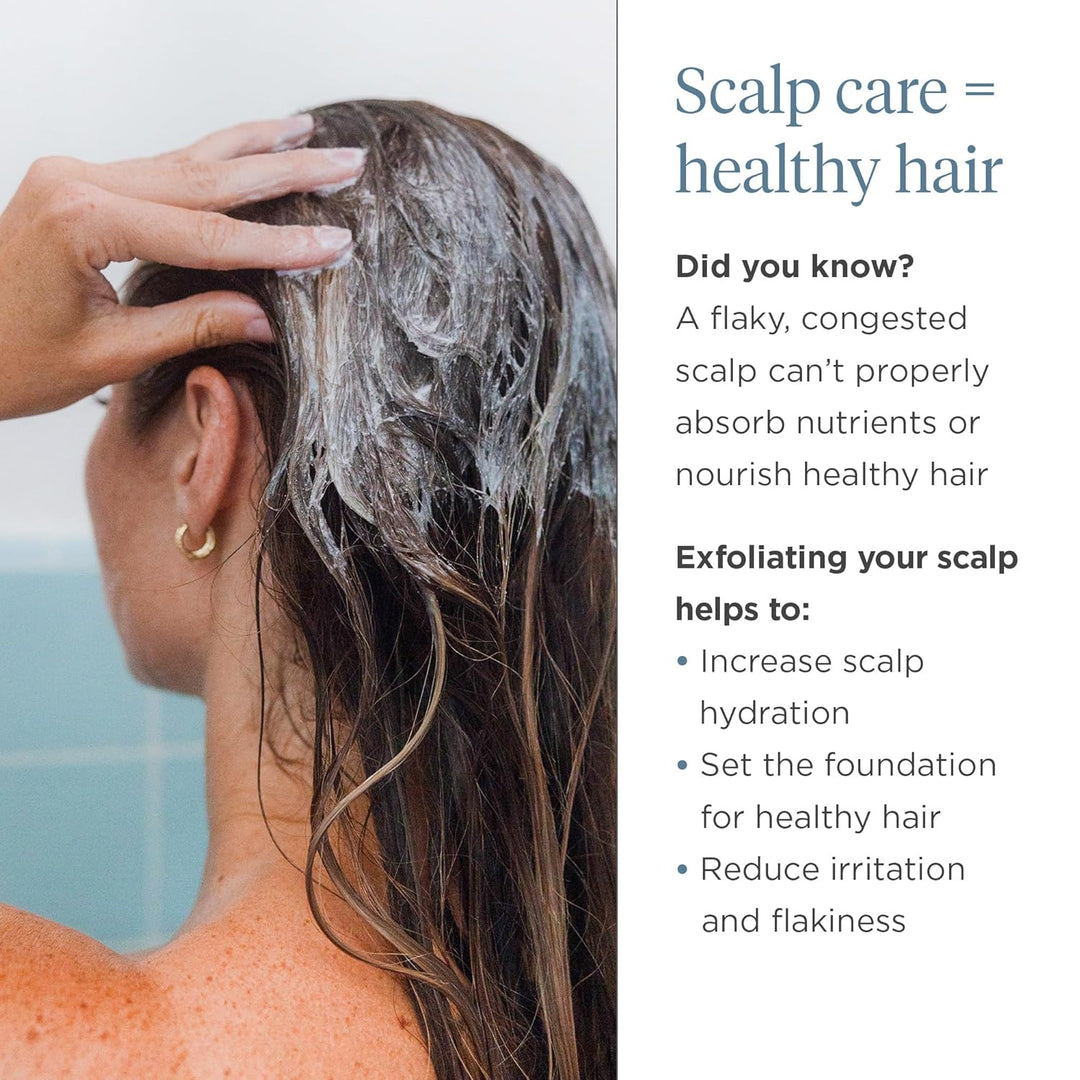 Briogeo Scalp Revival Charcoal Exfoliating Shampoo – Sulfate-Free Scalp Scrub for Dandruff, Oily & Itchy Scalp | Hydrating Coconut Oil | Vegan - 8oz
