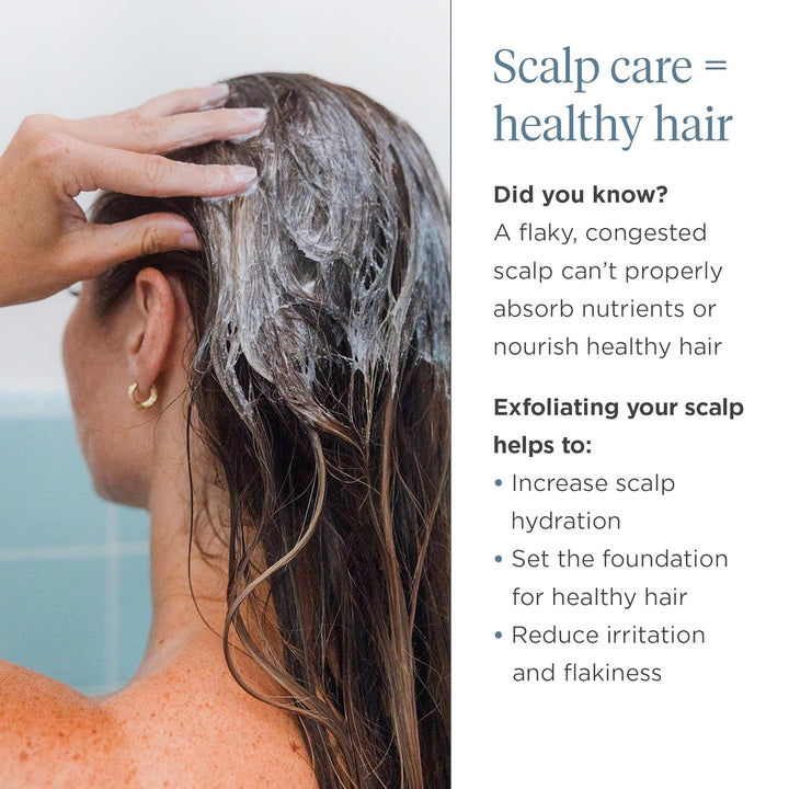Briogeo Scalp Revival Charcoal Exfoliating Shampoo – Sulfate-Free Scalp Scrub for Dandruff, Oily & Itchy Scalp | Hydrating Coconut Oil | Vegan - 8oz
