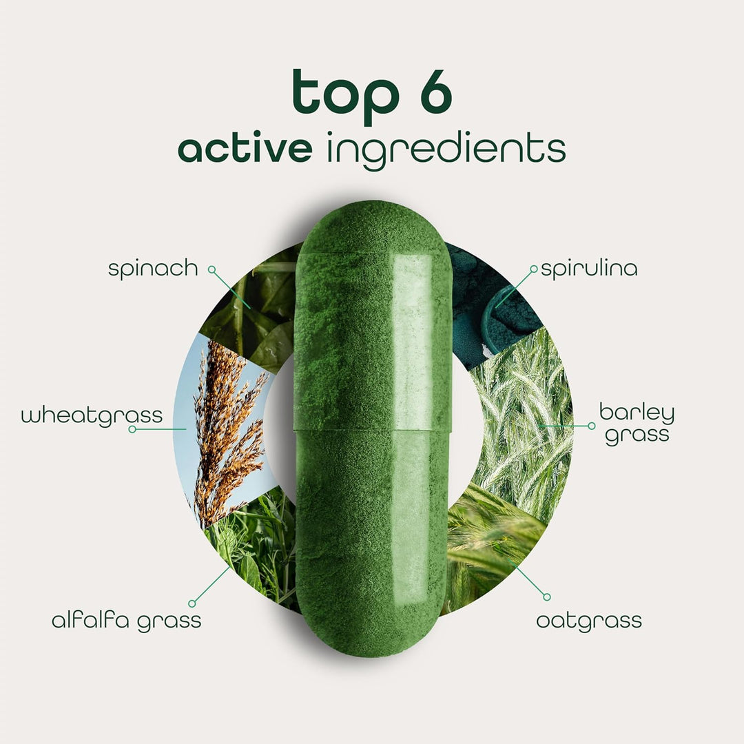 Zena Nutrition Organic Super Greens  | 70+ Fruit & Veggie Superfoods