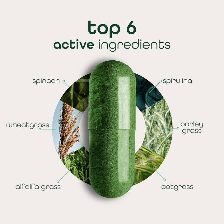 Zena Nutrition Organic Super Greens  | 70+ Fruit & Veggie Superfoods