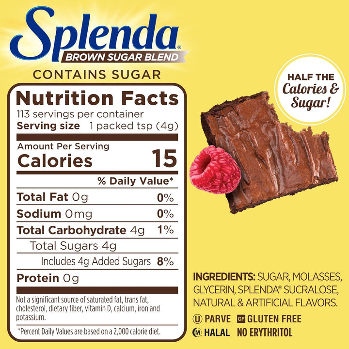 SPLENDA Brown Sugar Blend for Baking, 450G