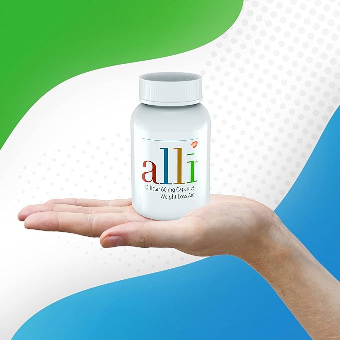 alli Orlistat 60mg Capsules Starter Pack – Weight Management Support, 60 Count