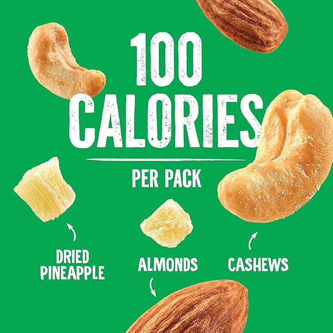 Emerald Nuts Cashews 100-Calorie Packs | Non-GMO, Kosher, No Artificial Flavors