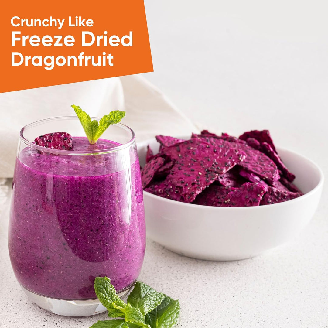Yammy Dried Dragon Fruit Chips – Healthy Snack