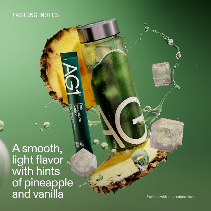 AG1 Next Gen Greens Powder | Advanced Multinutrient Superfood Blend | Vegan, Gluten Free & Keto Friendly | 83 Vitamins & Botanicals