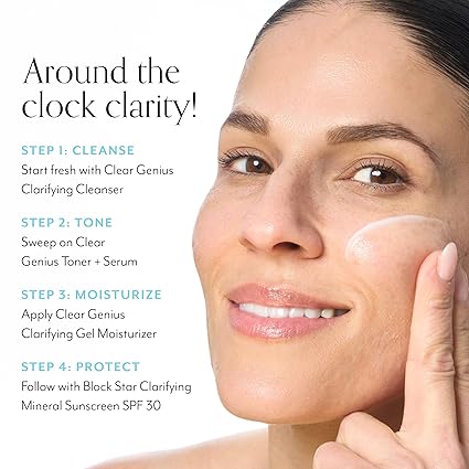 Bliss Clear Genius Gel Moisturizer with CLARITY 5 Complex – Lightweight Hydrating Formula, 1.7 fl oz