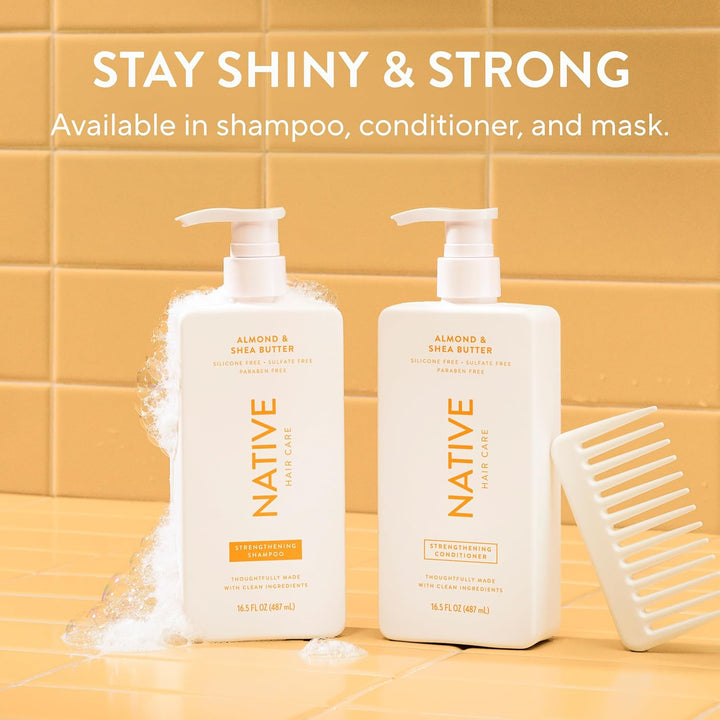 Native Shampoo & Conditioner Set – Almond & Shea Butter (2 × 16.5 fl oz)