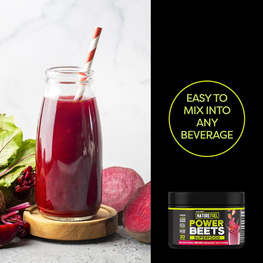 Nature Fuel Power Beets Powder Mixed Berry