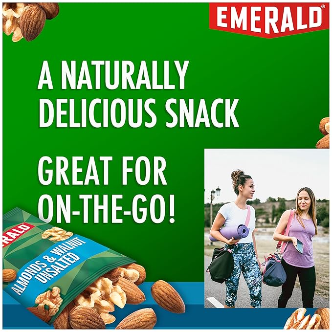 Emerald Nuts Cashews 100-Calorie Packs | Non-GMO, Kosher, No Artificial Flavors