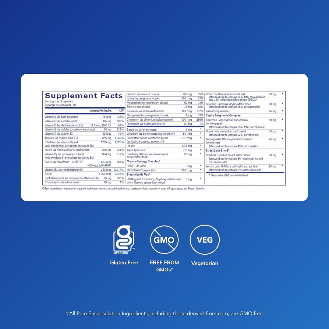 Pure Encapsulations Daily Nutritional Support – Women