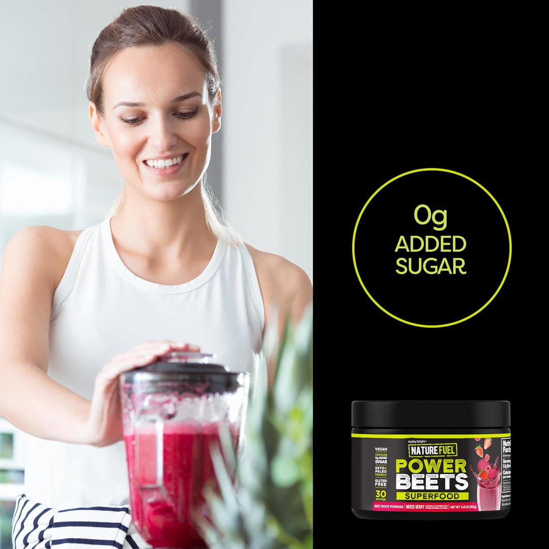 Nature Fuel Power Beets Powder Mixed Berry