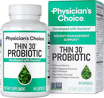 Physician’s CHOICE Probiotic Capsules with Probiotics & Green Tea