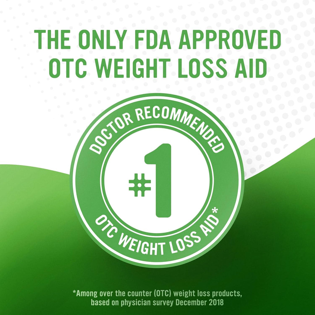 alli Orlistat 60mg Capsules Starter Pack – Weight Management Support, 60 Count