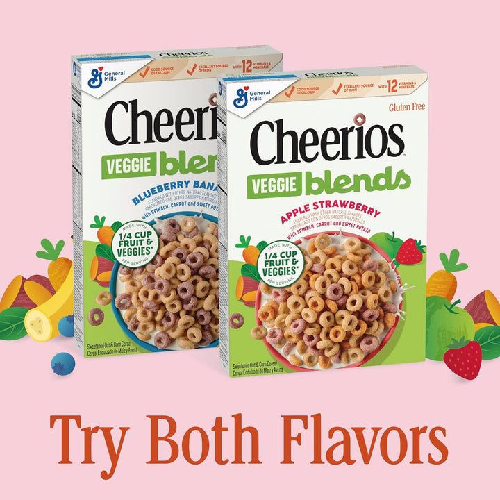 Cheerios Veggie Blends Breakfast Cereal | Gluten-Free
