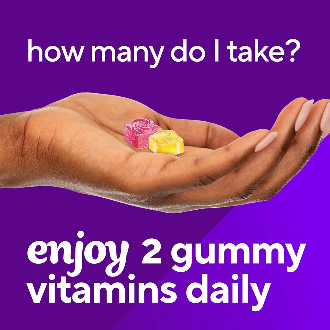 vitafusion Prenatal Gummy Vitamins – Raspberry Lemonade, 90 Count (45-Day Supply)