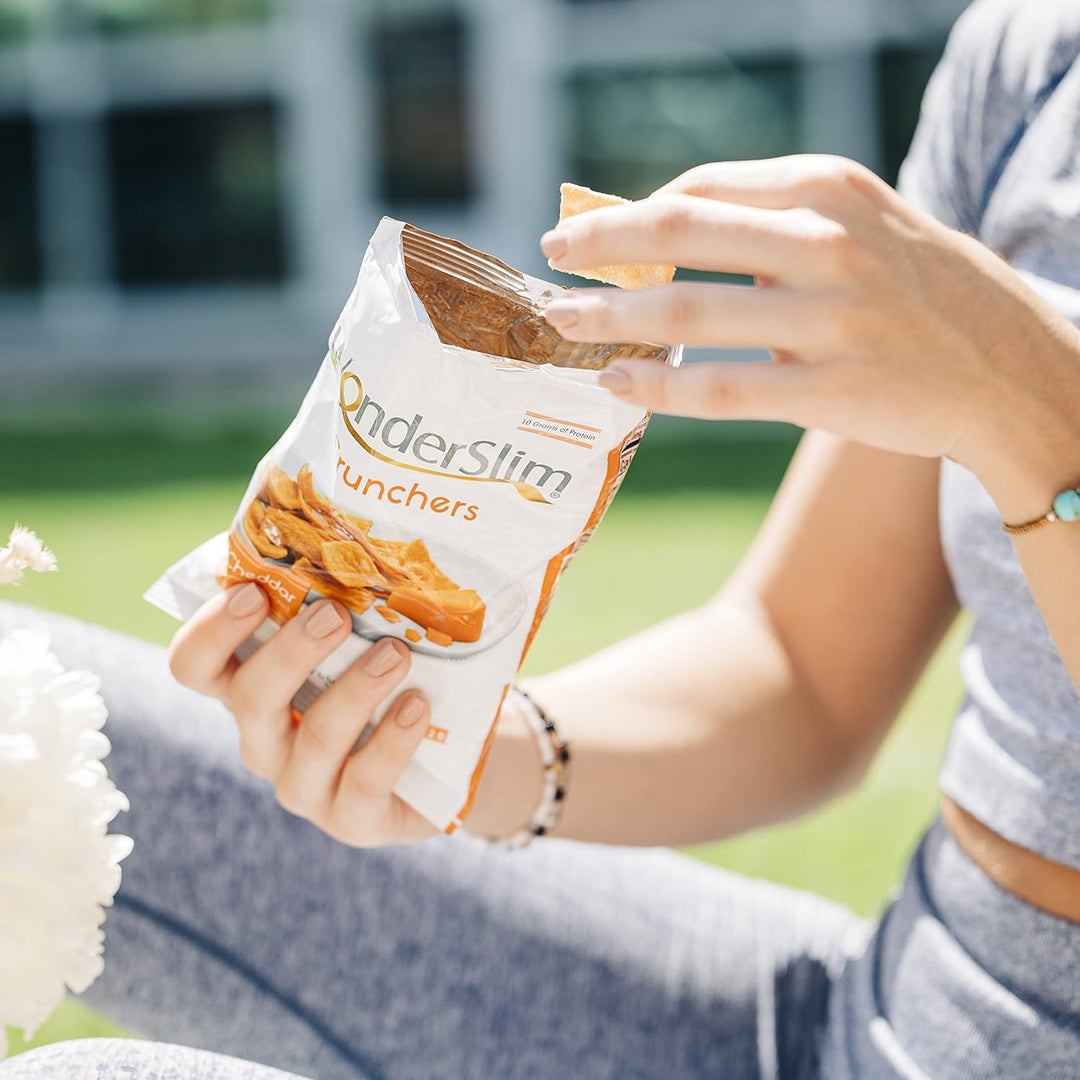 WonderSlim Protein Snack Chips – Cheddar