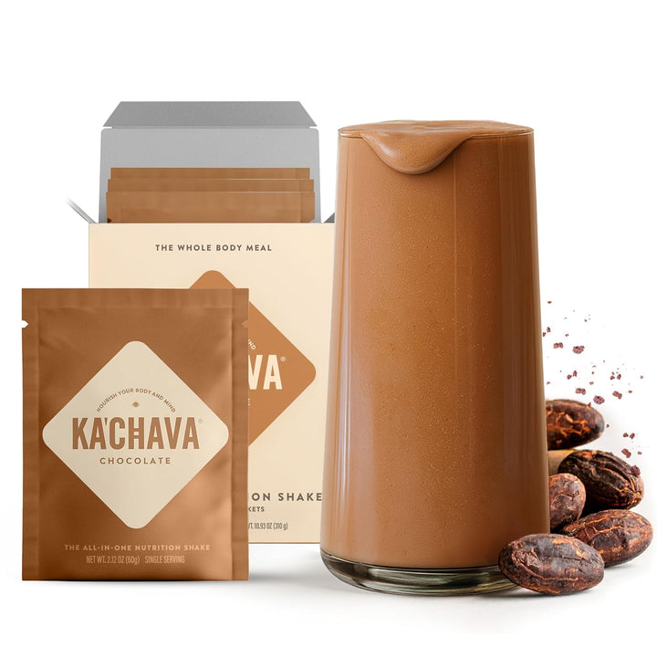 Ka’Chava Whole Body Meal Shake – Plant-Based Protein Powder with Superfoods & Greens – Vegan Meal Replacement with Probiotics & Enzymes