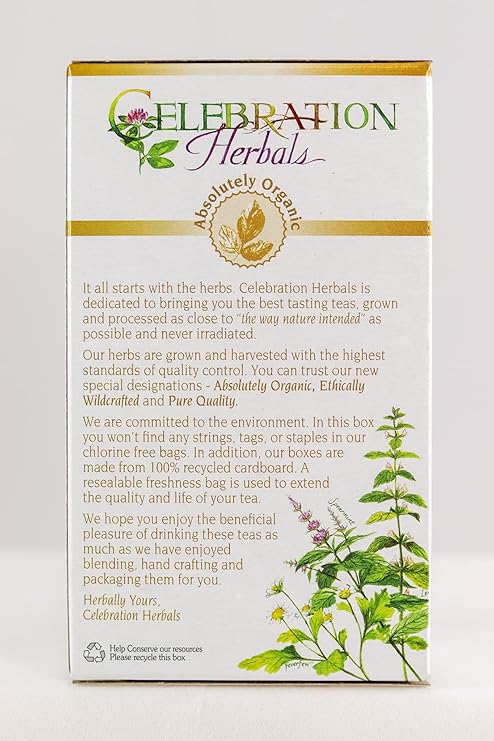 Celebration Herbals Organic Anise Seed Tea, 24 Herbal Tea Bags – Caffeine Free