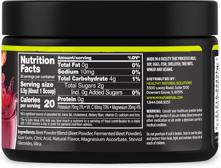 Nature Fuel Power Beets Powder Mixed Berry