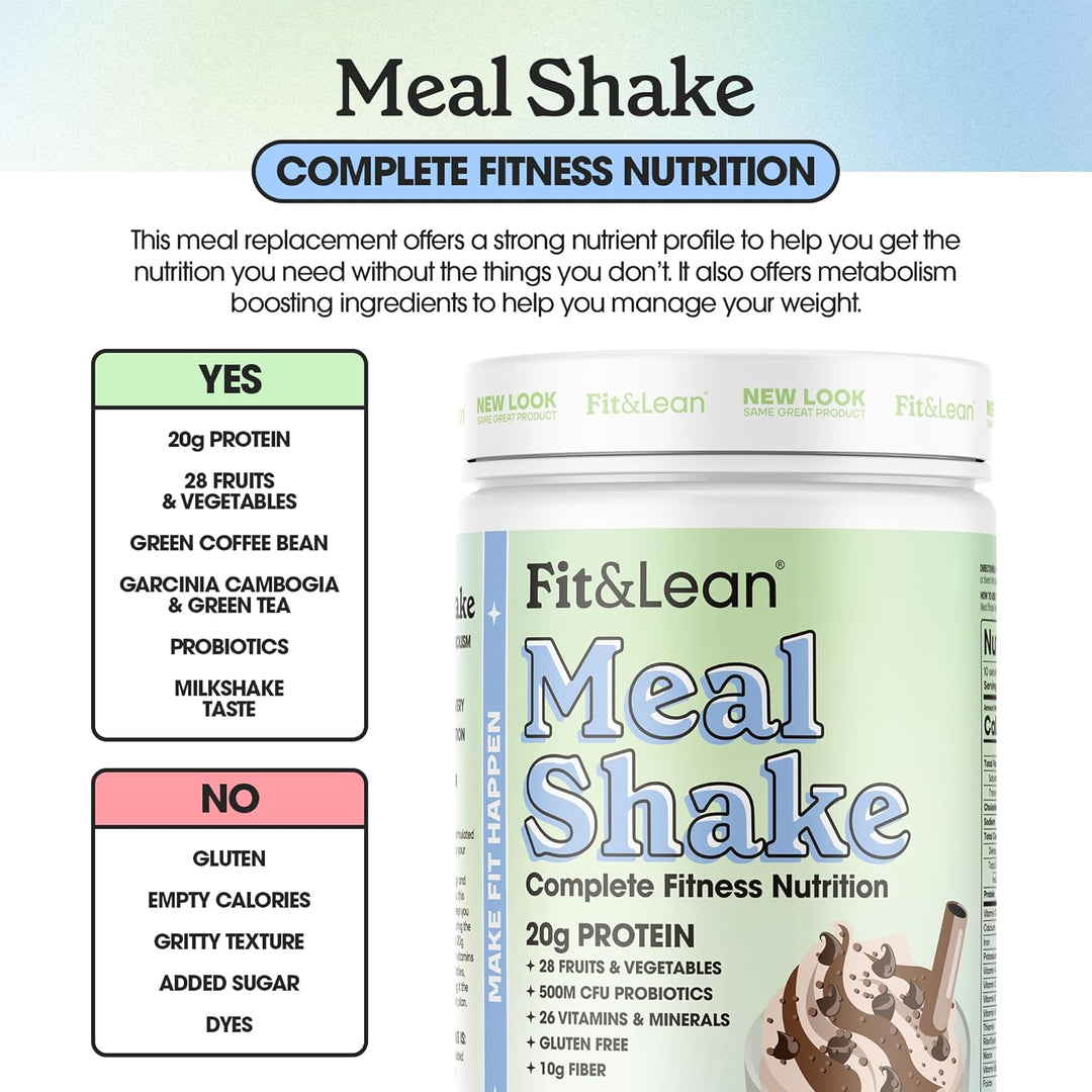 Fit & Lean Meal Shake – Meal Replacement (10 Servings)