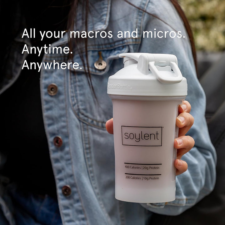 Soylent Complete Nutrition Protein Powder – Plant-Based Meal Replacement, 20g Protein, 36.8oz