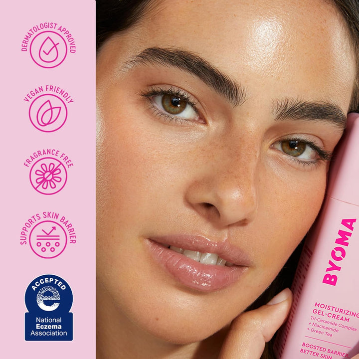 BYOMA Moisturizing Gel Cream - Barrier Repair Face Moisturizer - 50ml / 1.69 fl. oz