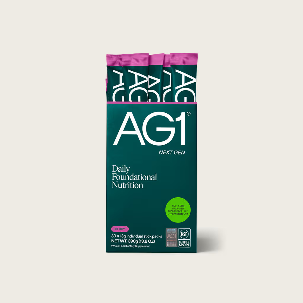 AG1 Daily Greens Powder – Ultimate Daily Whole Food Sourced All in One Greens Supplement Powder